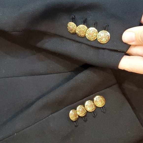 J Crew Womens Schoolboy Wool Blend 2 Button Jacket sz 4 - Picture 11 of 16